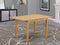 East West Furniture NFT-Oak-T Norfolk Kitchen Dining Table - a Rectangle Solid Wood Table Top with Butterfly Leaf, 32x54 Inch, Oak