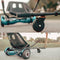 KKA Hoverboard seat Attachment Go-Kart fits 6.5”/ 8”/ 10” hoverboards, Hover cart for Kids & Adults, Accessory for self Balancing Scooter, Black