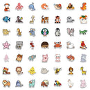 Wimarn 200Pcs Animal Stickers for Kids, Vinyl Cute Stickers, Laptop Stickers for Water Bottles Skateboard, Waterproof Stickers for Teens Girls&Boys