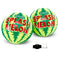 GoSports Splash Melon Pool Ball Party Toy - Includes Two 9" Watermelons, Hose Fill Adapter, and 3 Needles