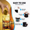 Koreal Ice Ball Maker,6cm Round Ice Ball Cube Trays,Whiskey Ice Ball with Storage Bag,Reusable & BPA Free,for Whiskey,Cocktails and Drinks