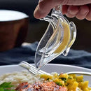 2PCS Manual Lemon Juicer, Acrylic Manual Lemon Slice Juicer, Bird Shaped Lemon Juicer, Manual Lemon Squeezer Clip, Transparent Fruit Press Squeezer, Portable Hand Lime Juicer for Orange Lemon