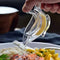 2PCS Manual Lemon Juicer, Acrylic Manual Lemon Slice Juicer, Bird Shaped Lemon Juicer, Manual Lemon Squeezer Clip, Transparent Fruit Press Squeezer, Portable Hand Lime Juicer for Orange Lemon