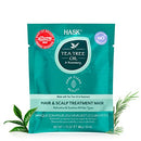 HASK Tea Tree Oil Deep Conditioner Packet for All Hair Types, Color Safe, Gluten/Sulfate/Paraben-Free