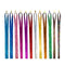 Hair Tinsel 37in 12 Colors Tinsel Hair Extensions Shiny Hair Tinsel Kit with Plier Pulling Needle 200Pcs Silicone Buckles Glitter Hair Extensions