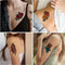 36 Sheets Flowers Temporary Tattoos Stickers,Waterproof Body Art Fake Tattoos for Women and Girls