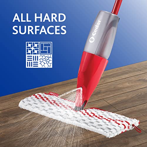 O-Cedar ProMist MAX Microfiber Spray Mop with 2 Extra Refills, 161292, Microfiber Pastic, Spray Mop with 2 Extra Refills, Spray Mop with 2 Extra Refill
