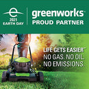 GreenWorks 24-Inch 40V Cordless Hedge Trimmer, 3Ah Battery, HT-240