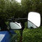 Milenco Grand Aero Flat Mirrors ? Twin Pack
