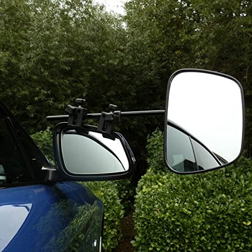Milenco Grand Aero Flat Mirrors ? Twin Pack