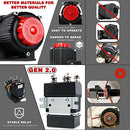 X-Bull Boat ATV UTV Winch 5000LBS/2268KG 12V Electric Winch with Synthetic Rope 15.2m Wireless Remote Car Automotive Accessories
