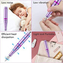 Electric Nail Files, Geecol Updated Version USB Electric Nail File 20000 RPM Adjustable Speed Portable 11 Changeable Filing Bits Electric Manicure Pedicure Kit Nail Drill for Acrylic Nails, Gel Nails