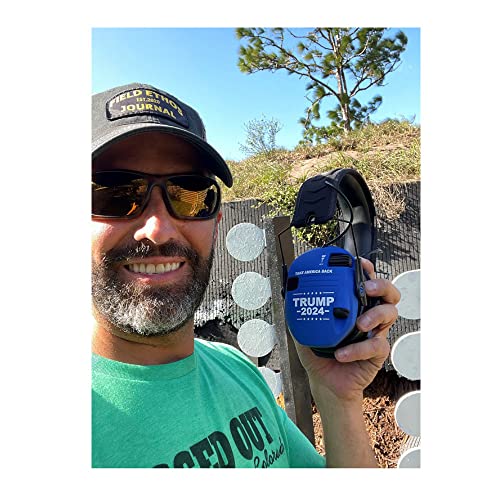 Walker's's Razor Slim Shooting Hunting Protection Electronic Earmuffs - Take America Back Series (Trump 2024)