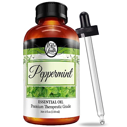 4oz Bulk Peppermint Essential Oil – Therapeutic Grade – Pure & Natural Peppermint Oil