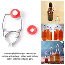 Joyzan Beer Bottle Gasket, Silicone Rubber Gaskets Washer For Swing Flip Bottles Top Washers Leak Proof Seal Red EZ Cap Home Brew Liquor Soda O Ring High Pressure Leakproof Replacements Sealing Use