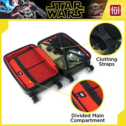 Ful Disney Star Wars Luggage, Black