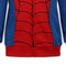 Marvel Boy's Spider-Man Full Zip Fashion Hoodie, Red/Blue, Size 5