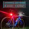 Vont USB Rechargable Bike Light Set Ultra Bright Front Back Illumination The Only LED Bicycle Light You'll Need. Long Battery Life IPX4 Water Resistant 4 Different Modes