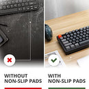 Non Slip Furniture Pads X-PROTECTOR – 4 PCS Furniture Grippers 4x5 for Appliances - Ideal Self-Adhesive Rubber Feet for Furniture Feet – Non Skid Furniture Pads Floor Protectors!