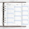 Filofax Classic Fold Out A5 2024 Vertical Year Planner Refill