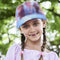 Tomicy Baseball Hat 2 Pcs Girls Baseball Cap Hat with Visor or Girls Cartoon Adjustable Kid Hat Summer Sunscreen Cap for Children Girl Beach Outdoors Sport (48-54cm) Beige, Beige