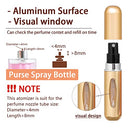 4PCS 5ml Perfume Atomiser Refillable Bottles Portable Mini Underfill Spray Travel Bottle Easy to Refill Empty Atomizer Bottle for Purse Handbag Pocket Luggage,Bright Color