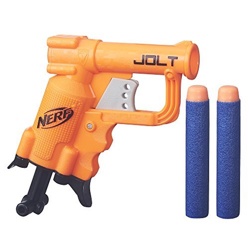 Hasbro Nerf N-Strike Elite Jolt Blaster, Orange, Compact Size