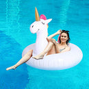 FindUWill 2 Pack 42'' Inflatable Pool Floats Flamingo Unicorn Swim Tube Rings, Beach Floaties, Swimming Toys, Lake and Beach Floaty Summer Toy, Pool Float Raft Lounge for Adults Kids