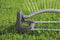 Gardena 18700-20 Aqua S Oscillating Sprinkler, 90-220m² Irrigated Area