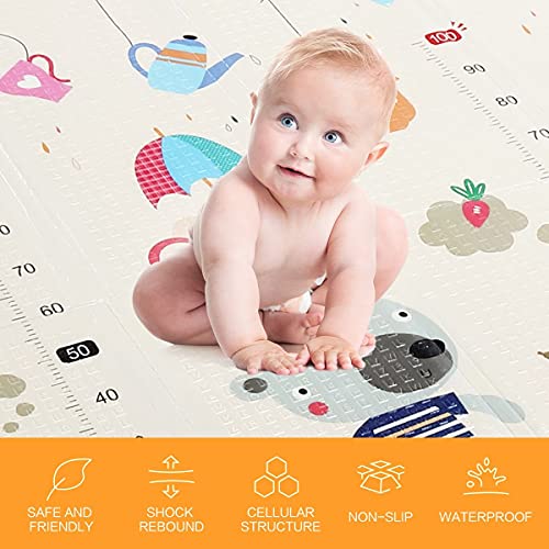 Baby Play Mat Playmat Kids Activity Gym Center 200cmx180cm 15mm Thick