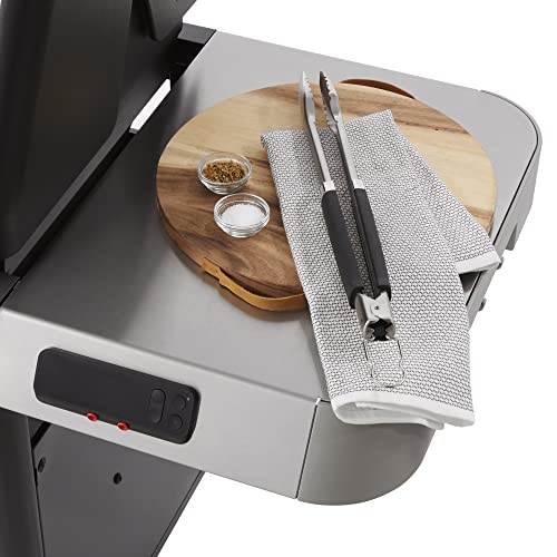 Weber Genesis EX-325s Smart BBQ Grill – Premium LPG Gas Barbecue Grill with Weber Connect Technology– Stainless Steel Grill for the Backyard (Black)