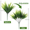 Artificial Boston Fern Plants Bushes 20Packs Faux Plants Shrubs Greenery UV Resistant for House Office Garden Indoor Outdoor Décor