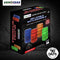 ArmoGear Inflatable Battle Barrels | Team Colored Inflatable Battle Zones | Red, Blue, Green, & Orange | Pump Included | Compatible with Nerf, Laser X, Water Blasters, Paintball Etc.!