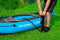 Bestway Hydro-Force Cove Champion | 1 Person Inflatable Kayak Set with Hand Pump, Paddles, Carry Bag, Blue, Blue, Grey, 275 x 81 x 45 cm