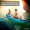 SereneLife 2 Person Inflatable Kayak - Double Kayak with Aluminum Paddles, Repair Kit - Lightweight, Portable Adult Kayaks with High-Output Pump - Durable Vinyl Kayak for Lake, Mild River – Aqua