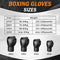 Boxing Gloves for Men and Women Suitable for Boxing Kickboxing Mixed Martial Arts Maui Thai MMA Heavy Bag Fighting Training Boxing Gloves for Men and Women (Black, 10oz)