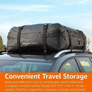 Amazon Basics Rooftop Cargo Carrier Bag, Black, 0.42 Cubic Meter