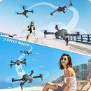 SOTAONE S400 Drone with Camera for Adults Kids, 1080P HD Foldable Mini Drones for Boys Girls, Remote Control Helicopter Toys Gifts with Auto-hovering, One Key Start, Self-spin, 3 Speeds, 2 Batteries