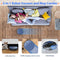 ZCWA Robot Vacuum Cleaner, Robotic Vacuum and Mop Combo Compatible with Alexa/WiFi/App, Self-Charging, 230ML Water Tank for Pet Hair, Hard Floors and Low Pile Carpets