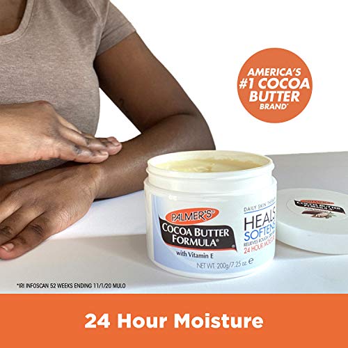 Palmer's Cocoa Butter Formula Daily Skin Therapy Solid Lotion with Vitamin E, Body Moisturizer for Extremely Dry Skin, Softens and Soothes, 7.25 Ounces (Pack of 3)