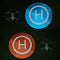 MMOBIEL Universal Drone Landing Pad Waterproof Helipad 75 cm / 30 inch Double Sided Orange / Blue for RC Drones Helicopter DJI Mavic Mini 2 / Zoom / Air Fly 2 / Phantom / FPV / Inspire Incl. Reflective Tape and Pins