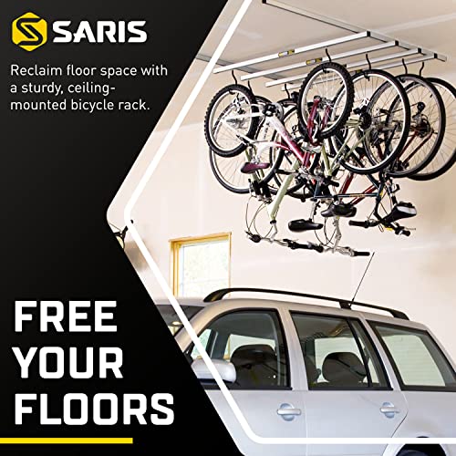 Saris Glide Bike Storage Ceiling Rack Grey, Standard