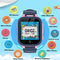 Kids Smart Watch Boys Girls with 24 Games Dual Camera 1.44" Touch Screen Music Player Video Recorder 12/24 hr Pedometer Alarm Clock Calculator Flashlight Stopwatch Electronic Learning Education Toys