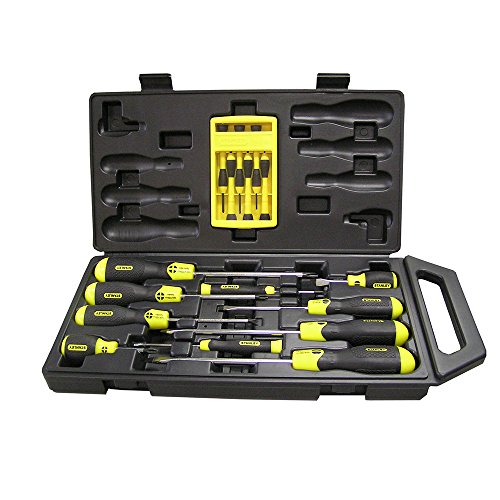 Stanley Cushion Grip Screwdriver 16-Pieces Set