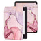 MOKASE Case Compatible with 6" All-New Amazon Kindle 11th Generation 2022 (Model:C2V2L3) Slim PU Leather Auto Wake/Sleep Cover with Hand Strap for Kindle 11th Generation 2022 Release, Pink Marble