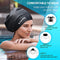 Extra Large Swim Cap for Braids and Dreadlocks Afro Hair Weaves Long Hair, Waterproof Silicone Cover Ear Bath Pool Shower Swimming Cap for Women Men Youth Adult Kids Girl to Keep Hair Dry, Black