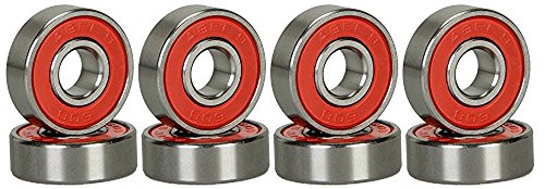 CJESLNA ABEC 9 Precision 608 Bearings Skateboard Deck Longboard Set of 8