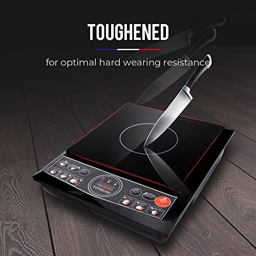 EuroChef 2000W Electric Induction Portable Cooktop
