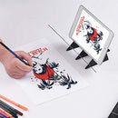 Staright Optical Drawing Tracing Board Portable Sketching Painting Tool Animation Copy Pad No Overlap Shadow Mirror Image Reflection Projector Zero-based Toy for Children Students Adults Artists Beginners