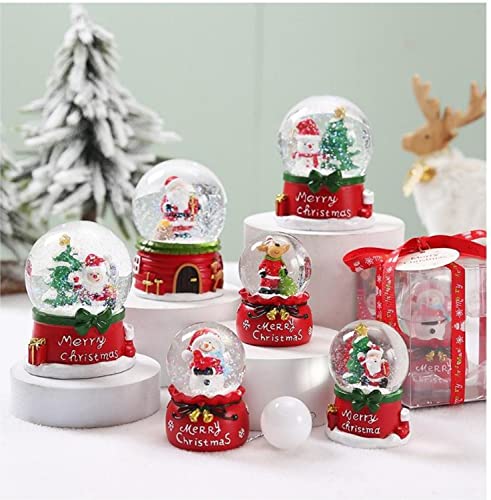 27 Pieces Christmas Resin Miniature Ornaments Kit for DIY Fairy Garden, DIY Snow Globe Figurines Crafts,Dollhouse, Desktop,Landscape Decorations